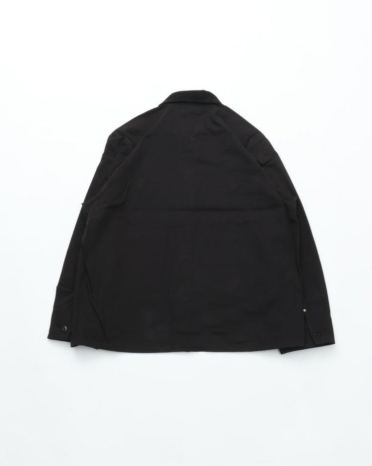 ARMY TWILL DUCK LOGGER JACKET BLACK