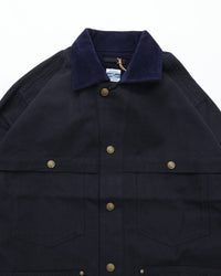 ARMY TWILL DUCK LOGGER JACKET NAVY