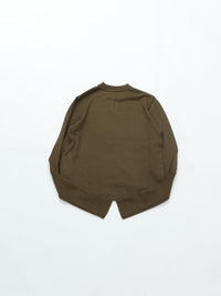 MEYAME  TEAR SHAPE KNIT OLIVE