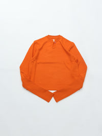MEYAME TEAR SHAPE KNIT ORANGE