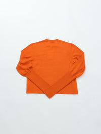 MEYAME TEAR SHAPE KNIT ORANGE