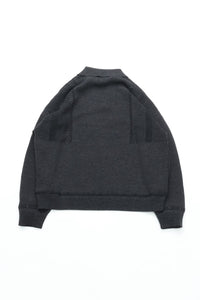 YASHIKI  Setsuen  Skipper Knit（雪煙） BLACK