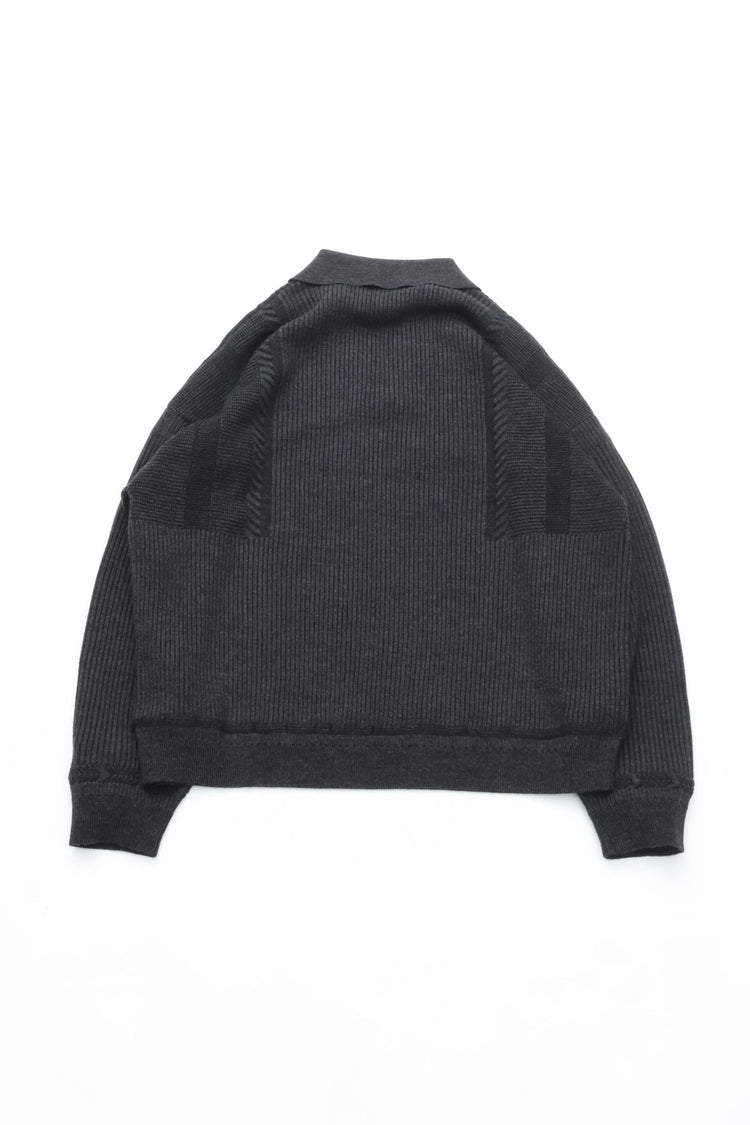 YASHIKI  Setsuen  Skipper Knit（雪煙） BLACK