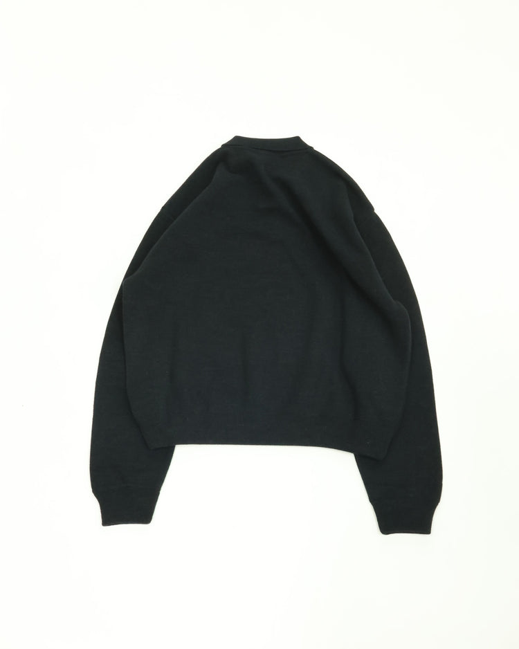 crepuscule  Co/Wo Moss Stitch Skipper 2603-002 BLACK