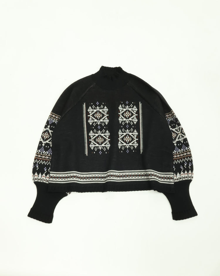 ASEEDONCLOUD  Memories pull on knit 262807 BLACK
