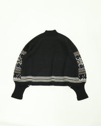 ASEEDONCLOUD  Memories pull on knit 262807 BLACK