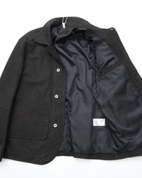 CCU  HUNTING JKT COW NUBUCK BLACK