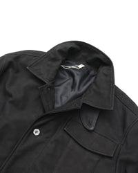 CCU  HUNTING JKT COW NUBUCK BLACK