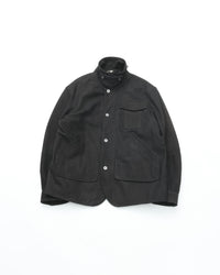 CCU  HUNTING JKT COW NUBUCK BLACK