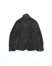 CCU  HUNTING JKT COW NUBUCK BLACK