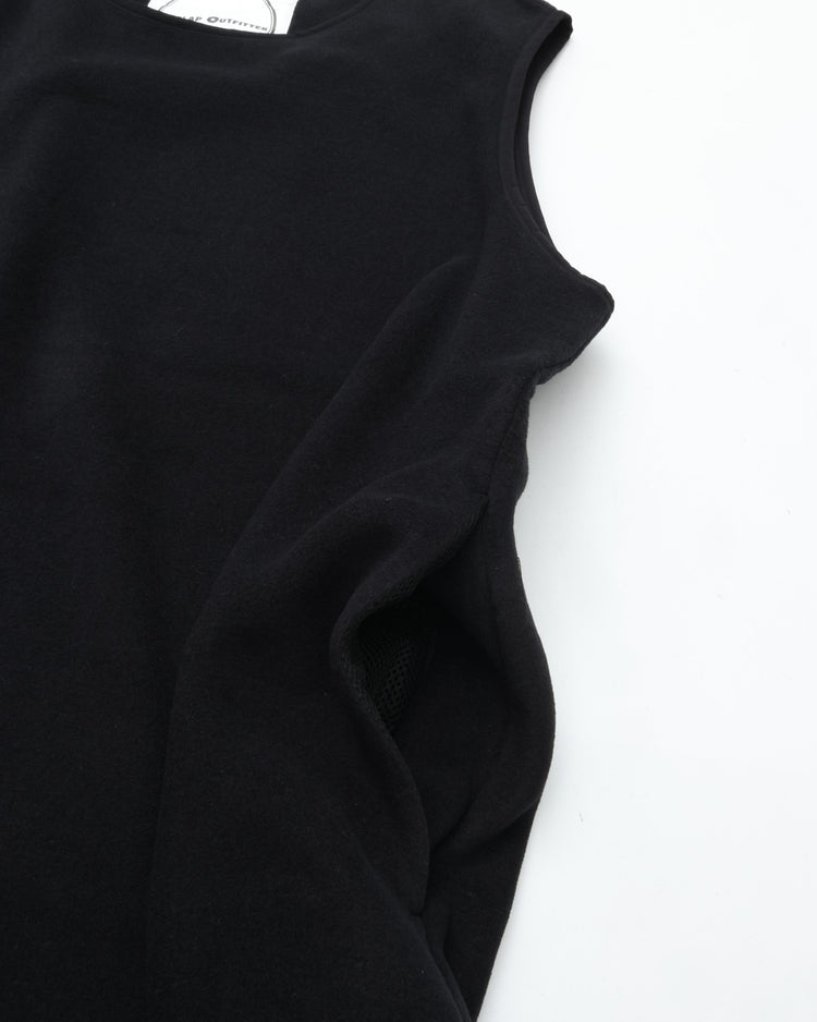 BURLAP OUTFITTER SLEEVELESS VEST BLACK