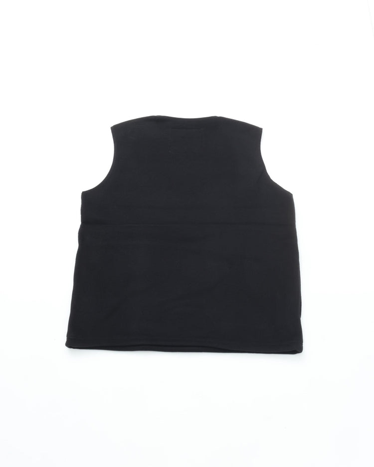 BURLAP OUTFITTER  SLEEVELESS VEST BLACK