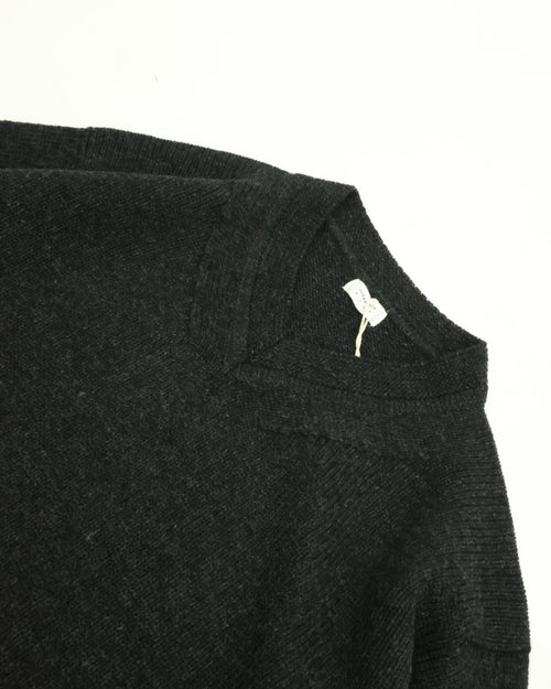 crepuscule Wholegarment Wo/Mo V P/O 2603-006 BLACK