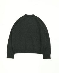 crepuscule  Wholegarment Wo/Mo V P/O 2603-006 BLACK