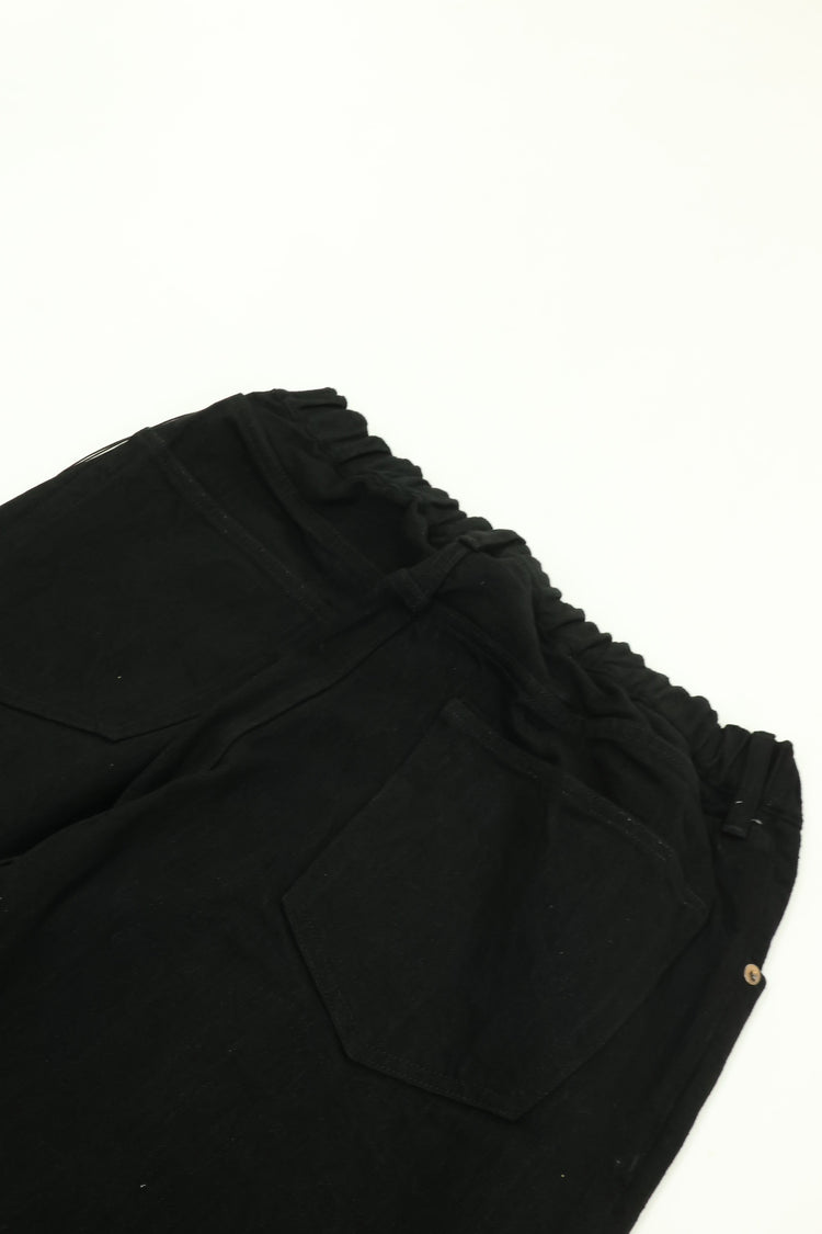 YOKO SAKAMOTO  5POCKET EASY PANTS YS-26AW-32 BLACK