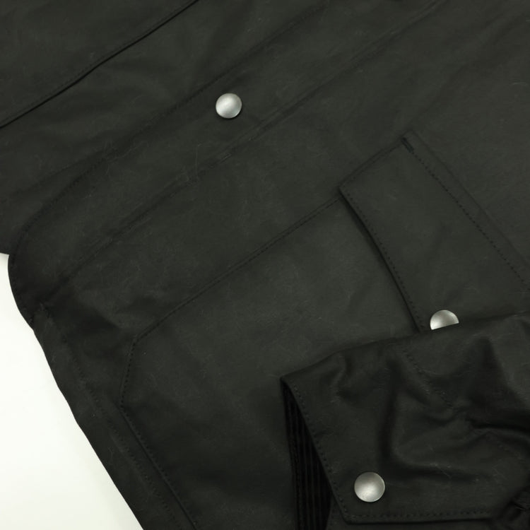 Riprap  HUNTING JKT (MILLERAIN WAXED COTTON) RRJ2203 BLACK