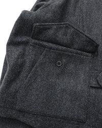 intch.   Hunk JK Wool Norfolk Jacket GRAY