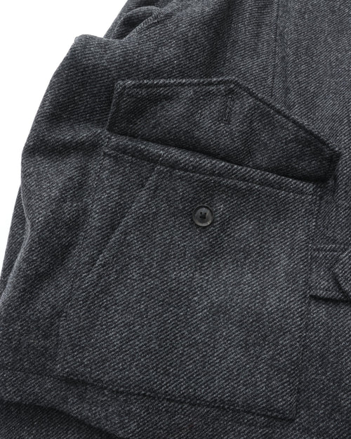intch. Hunk JK Wool Norfolk Jacket GRAY