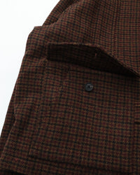 intch.   Hunk JK Wool Norfolk Jacket Brown