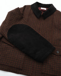 intch. Hunk JK Wool Norfolk Jacket Brown