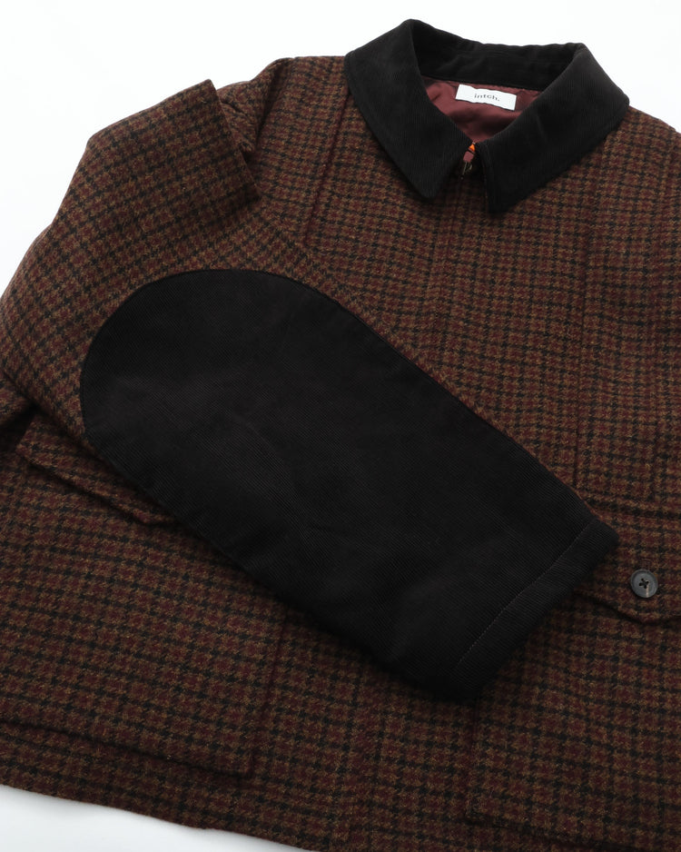 intch. Hunk JK Wool Norfolk Jacket Brown