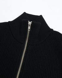 Yonetomi   EX FINE WOOL RIB KNIT BLOUSON