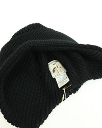 NOROLL  SIMPLE BEANIE BLACK