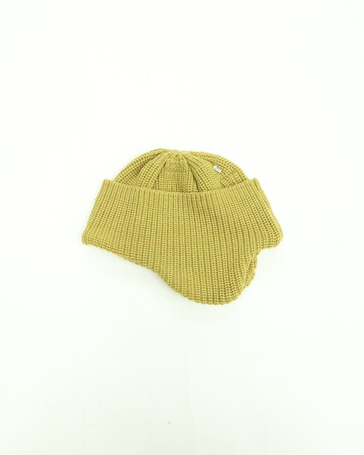 NOROLL  SIMPLE BEANIE YELLOW