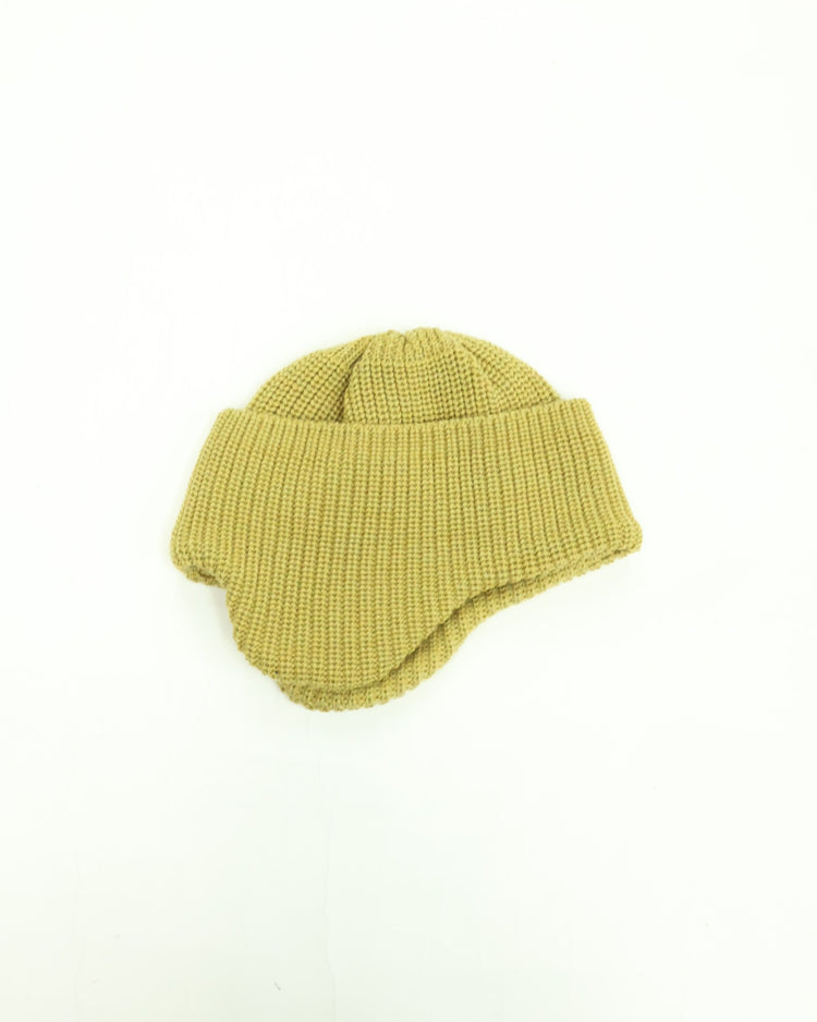 NOROLL  SIMPLE BEANIE YELLOW