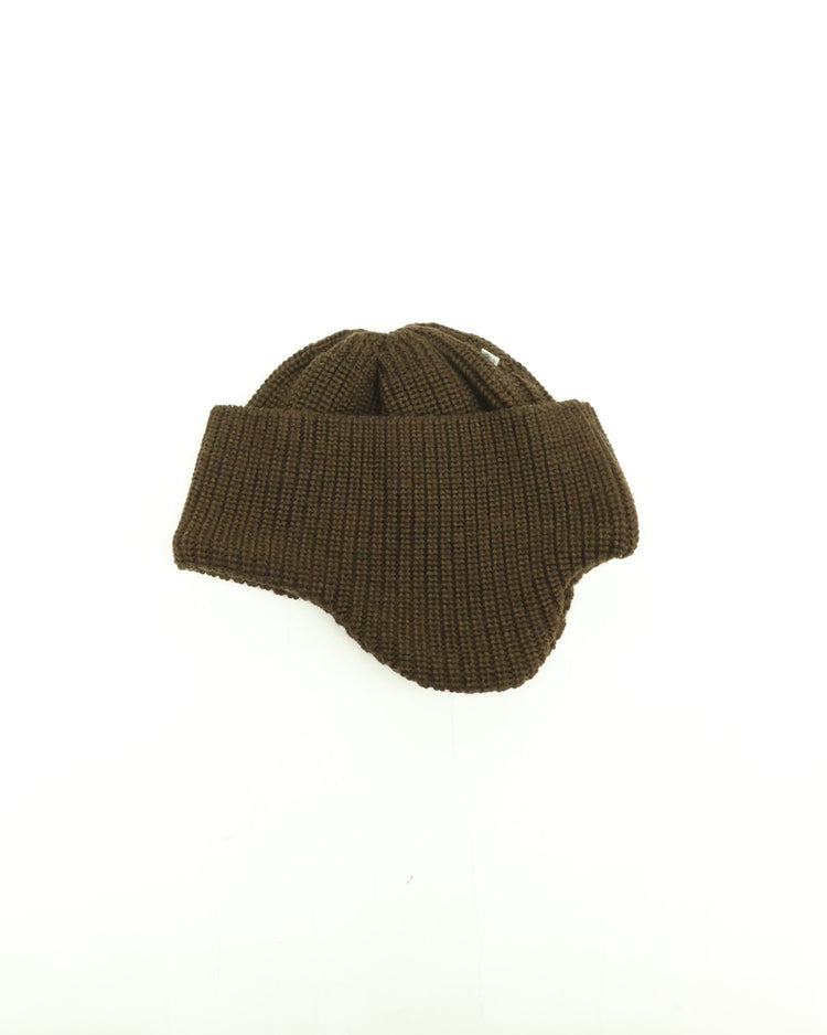 NOROLL  SIMPLE BEANIE BROWN
