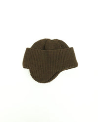 NOROLL  SIMPLE BEANIE BROWN