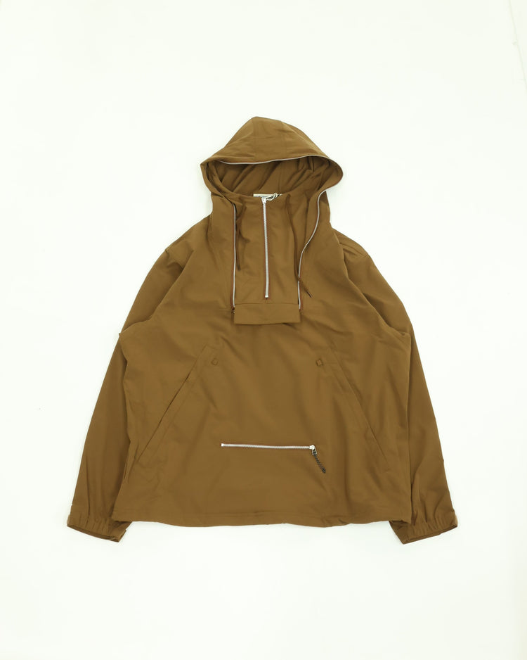 NOROLL  SUGARI MESH ANORAK BROWN