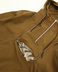 NOROLL  SUGARI MESH ANORAK BROWN