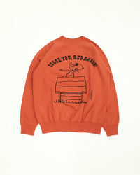 WAREHOUSE & CO.　Lot YP226W-1 PEANUTS SWEAT FLYING ACE RED