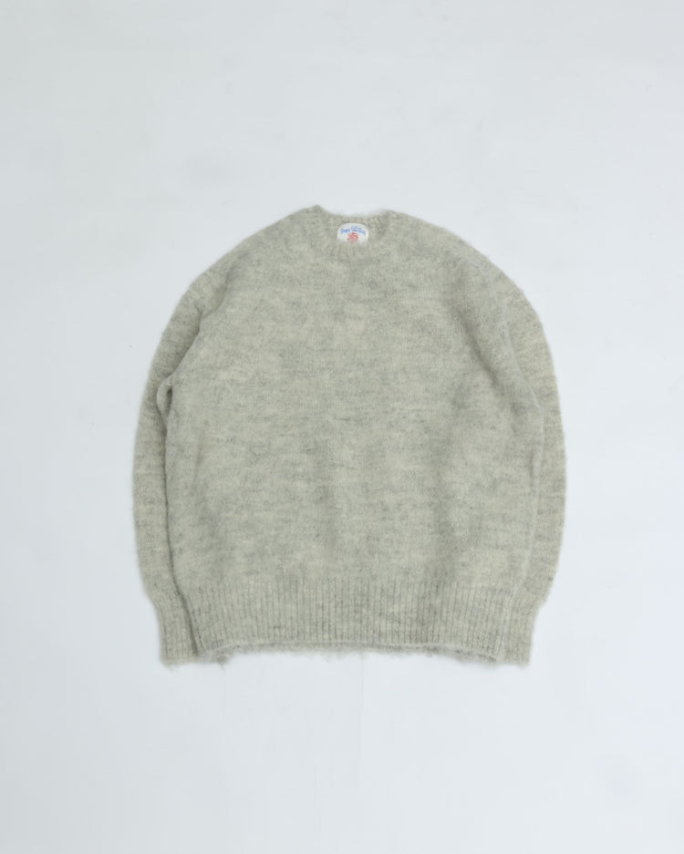 J.PRESS ORIGINALS Shaggy Dog Crew Neck Sweater Japan Made