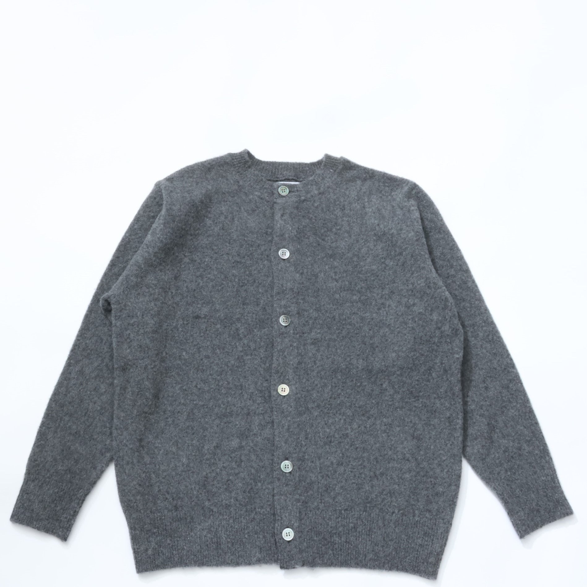 Yonetomi WAVE COTTON BASQUE KNIT PULLOVER CREW BORDER – CASDAY