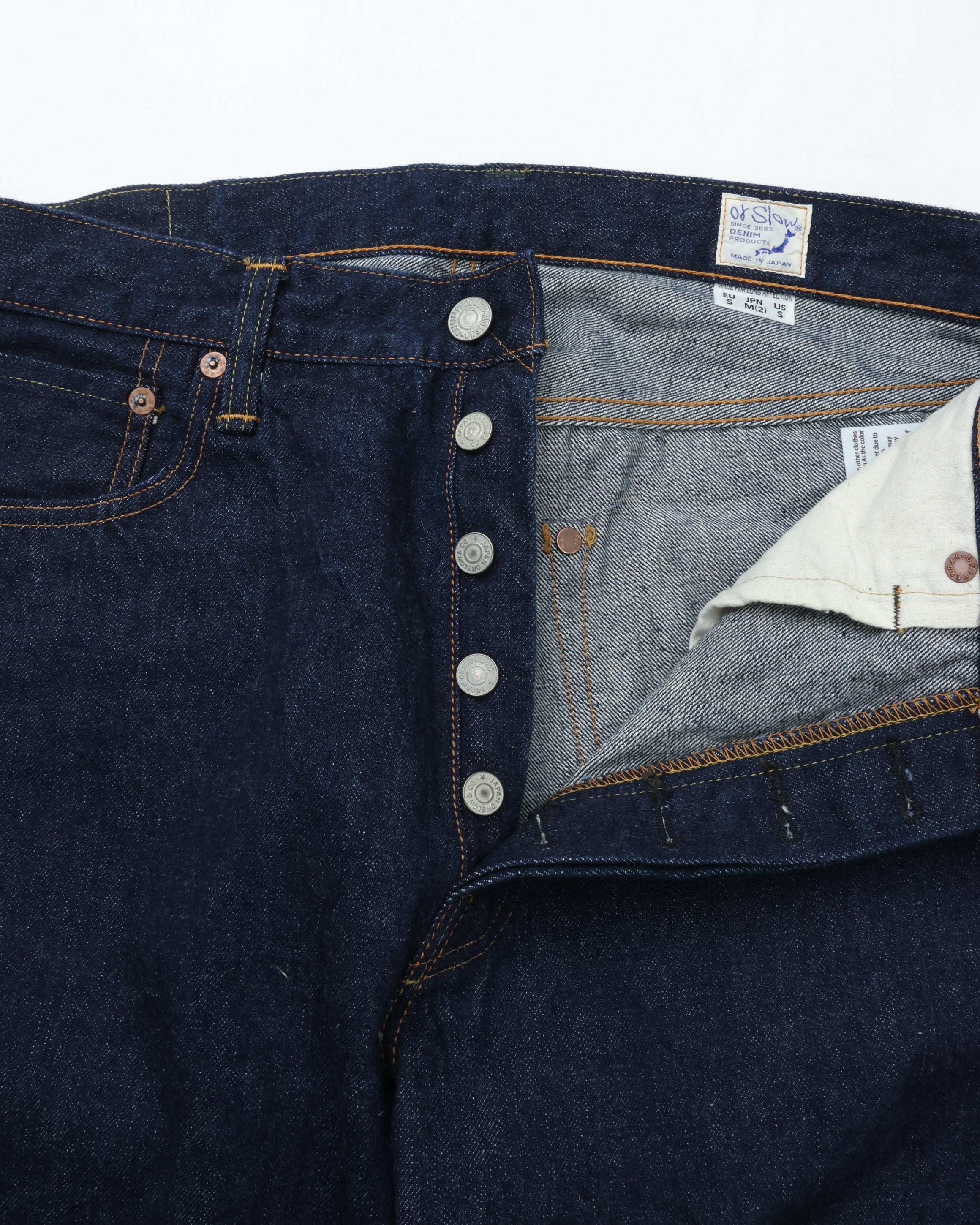 orslow 105XX THE 1950S SELVEDGE DENIM ONE WASH – CASDAY