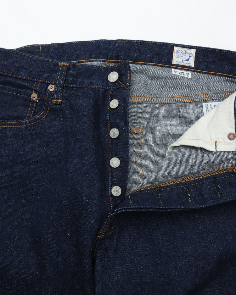 orslow 105XX THE 1950S SELVEDGE DENIM ONE WASH