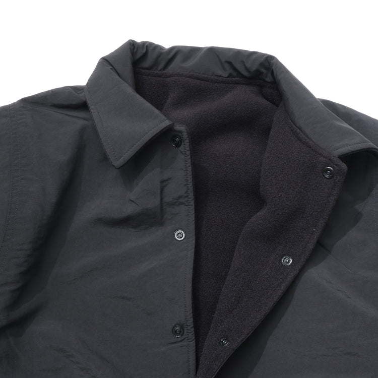 BURLAP OUTFITTER/ REVERSIBLE COACH JACKET Reversible Coach Jacket BLACK