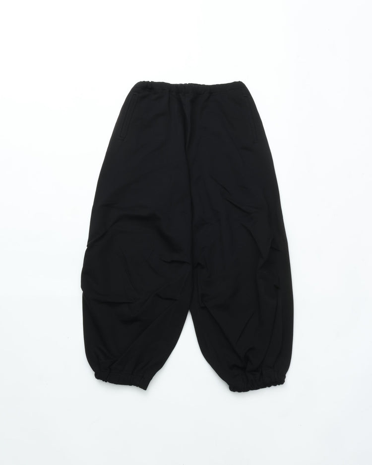 HAVERSACK / High-gauge fleece track pants 05 BLACK