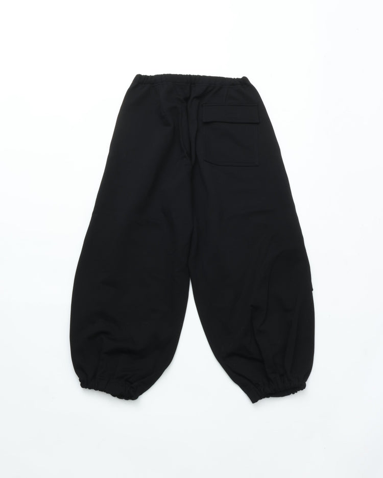 HAVERSACK / High-gauge fleece track pants 05 BLACK