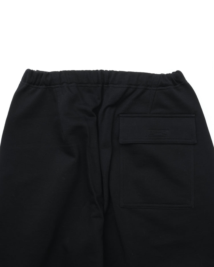 HAVERSACK / High-gauge fleece track pants 05 BLACK