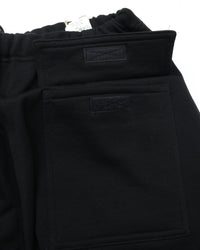 HAVERSACK / High-gauge fleece track pants 05 BLACK