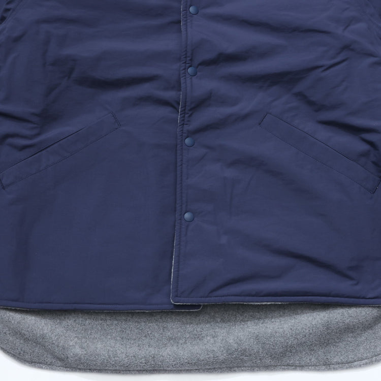 BURLAP OUTFITTER/  REVERSIBLE COACH JACKET リバーシブル コーチ ジャケット NAVY*GRAY