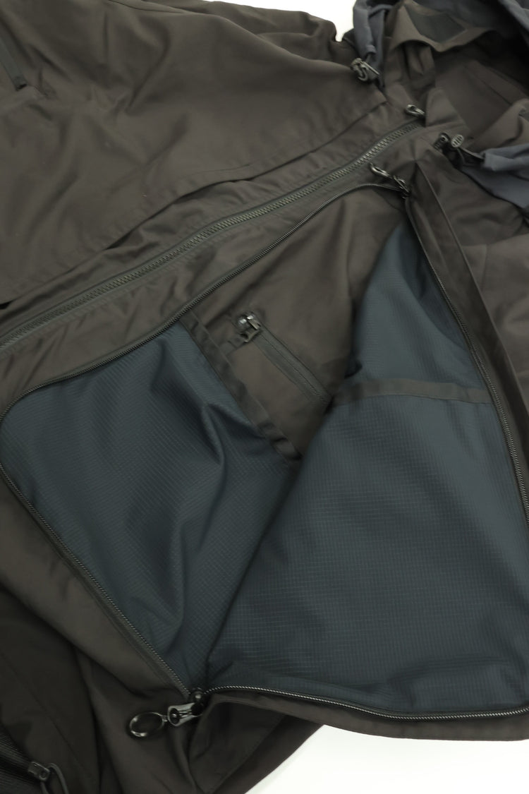 MOUT RECON TAILOR  MICROTECH NUBUCK SHOOTING JACKET MT2001 BLACK