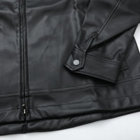 PERS PROJECTS  JENS SHORT BLOUSON vegan leather