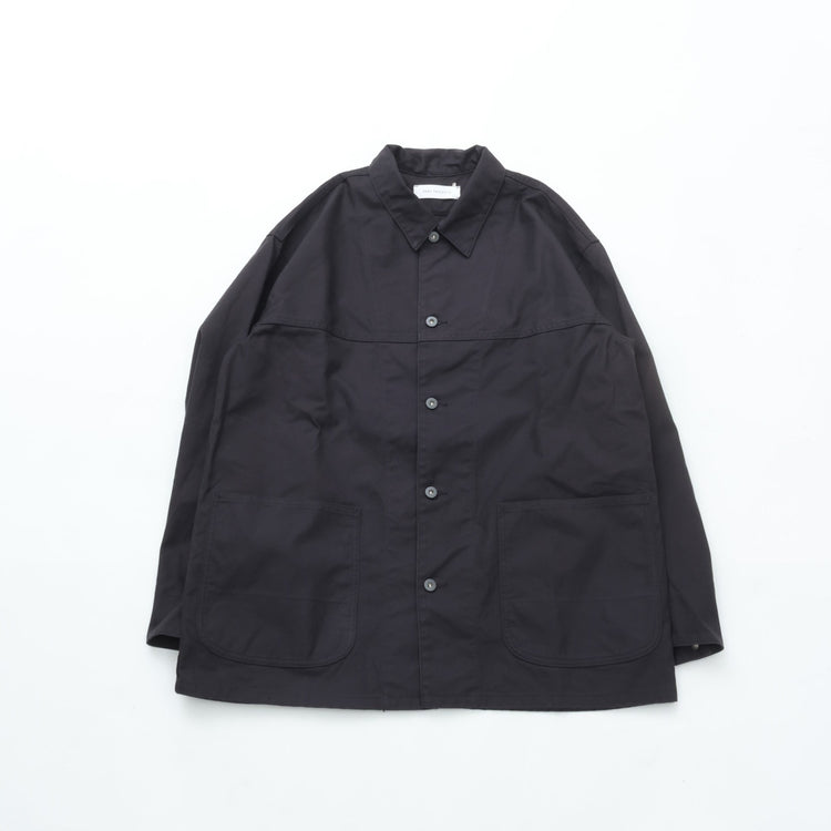 PERS PROJECTS ARON COVERALL GERMAN CANVAS INK BLACK