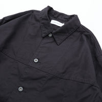 PERS PROJECTS ARON COVERALL GERMAN CANVAS INK BLACK