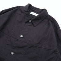 PERS PROJECTS  ARON COVERALL GERMAN CANVAS INK BLACK