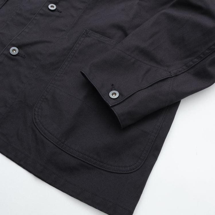PERS PROJECTS ARON COVERALL GERMAN CANVAS INK BLACK